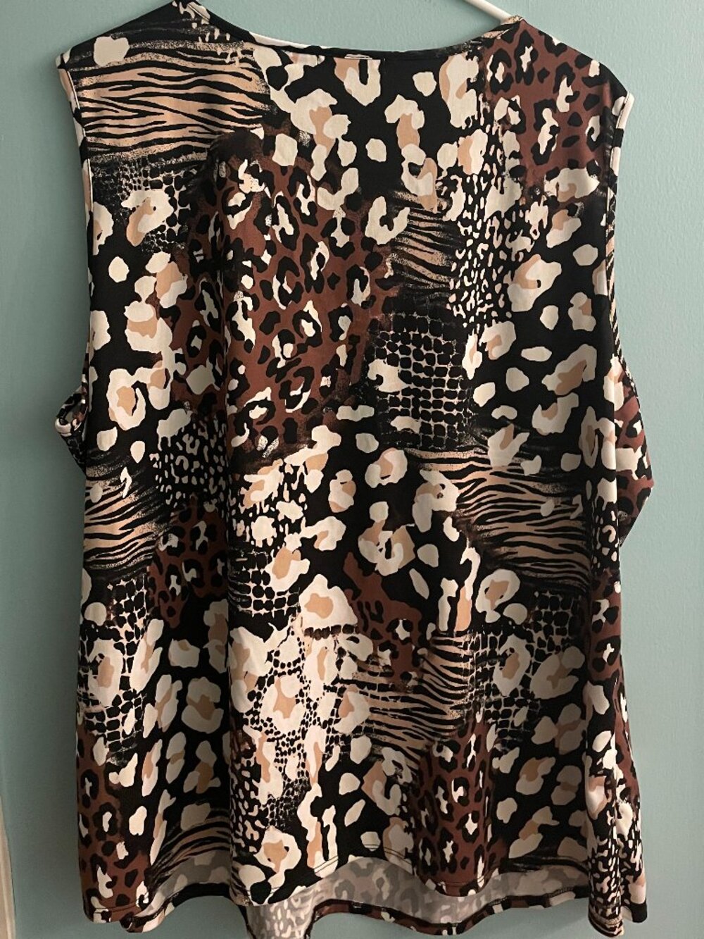 Notations Woman Animal Print Top, Size 3x - Picture 2 of 2